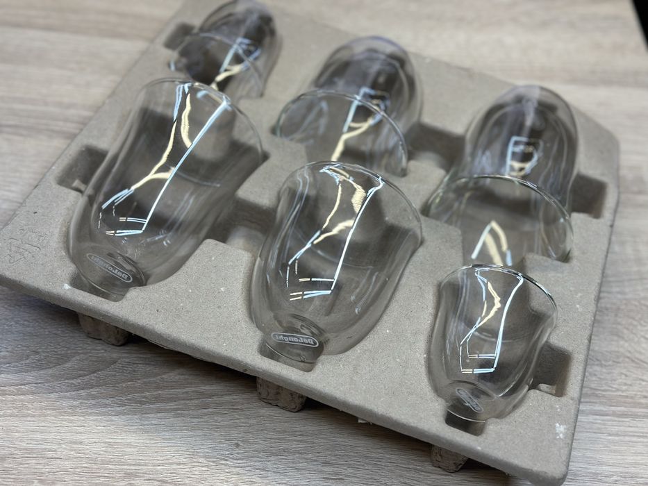 Pahare cu perete dublu din sticla borosilicata