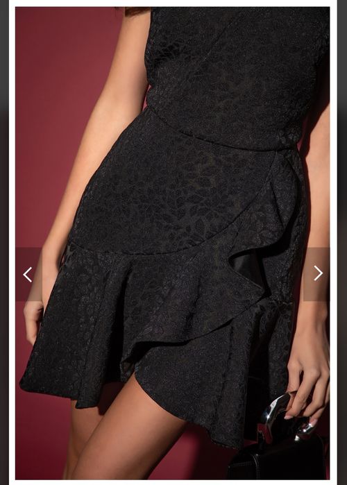 Дамска черна рокля Lucy