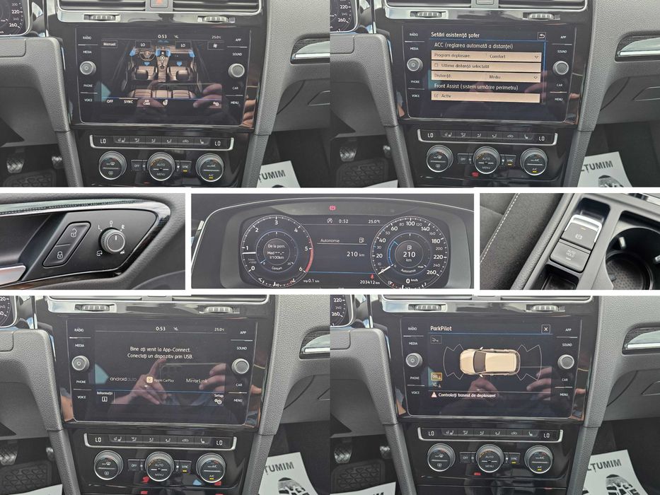 VW Golf 7.5 Facelift HighLine 2.0TDI 150cp Manual / Faruri MATRIX Distronic VIRTUAL Keyless / TOP
