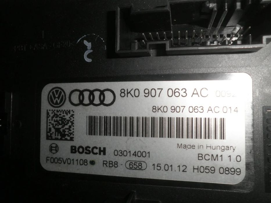 calculator confort audi a4 b8 facelift , a5, 8k0907063ac
