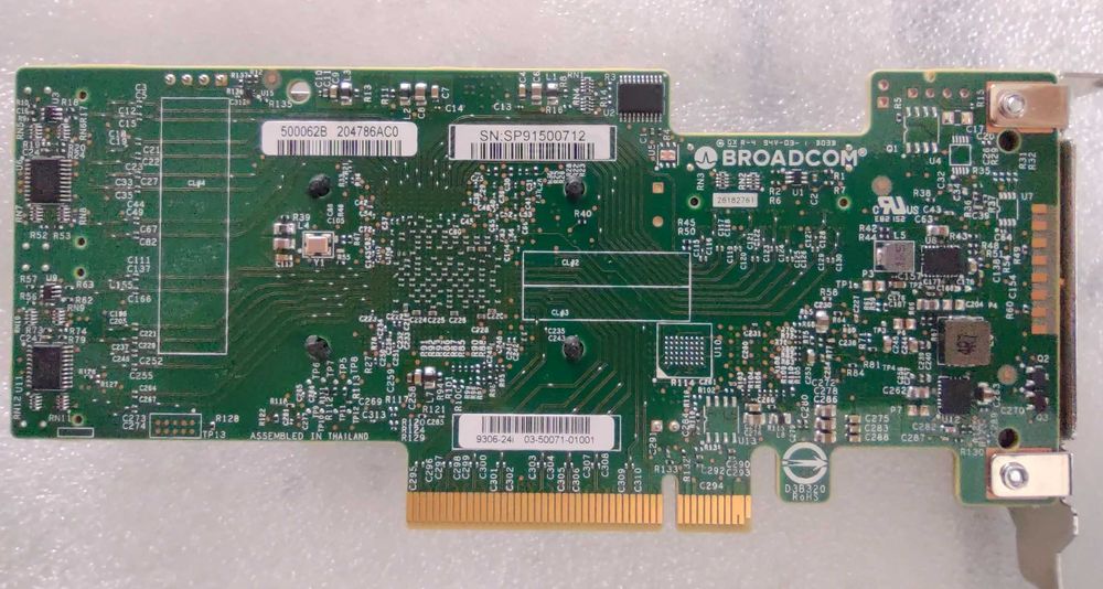Контролер Broadcom SAS9306-24i HBA SAS/SATA 24порта JBOD IT-mode