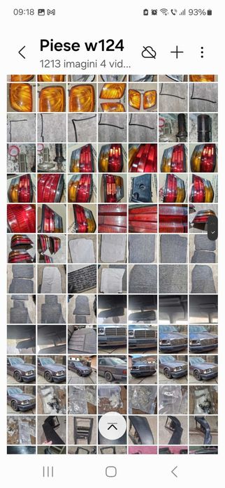 Dezmembrari piese mercedes W124 berlina si combi diverse motorizari