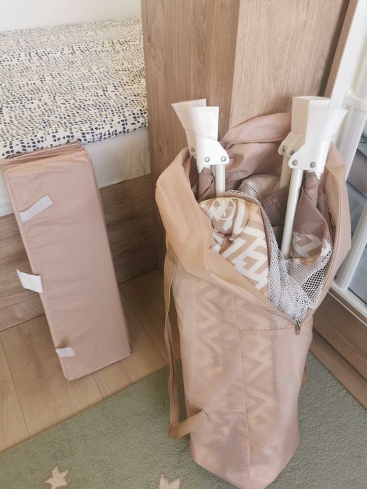 Преносима кошара + сгъваем матрак