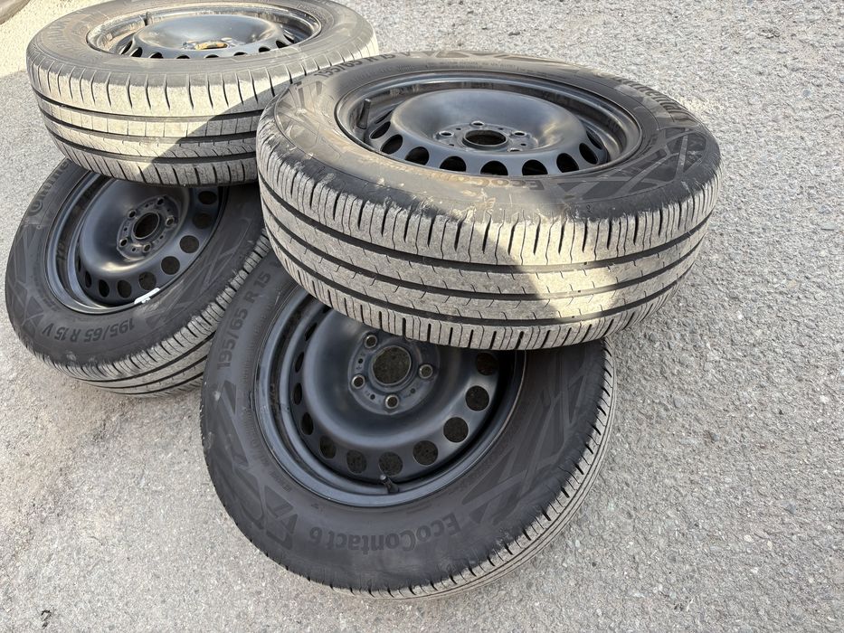 Roata rezerva janta volkswagen cu cauciuc 195/65/15