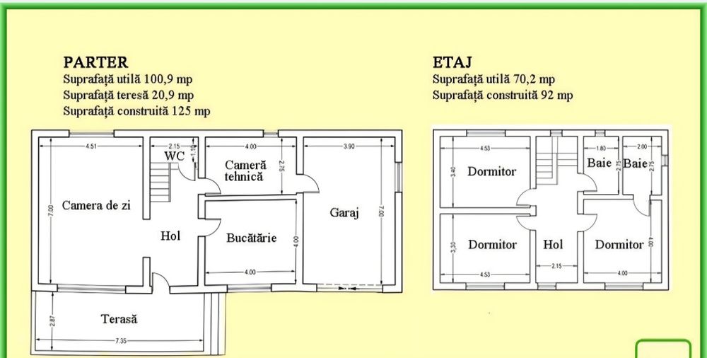 Vand vila/casa P+E , 170mp utili