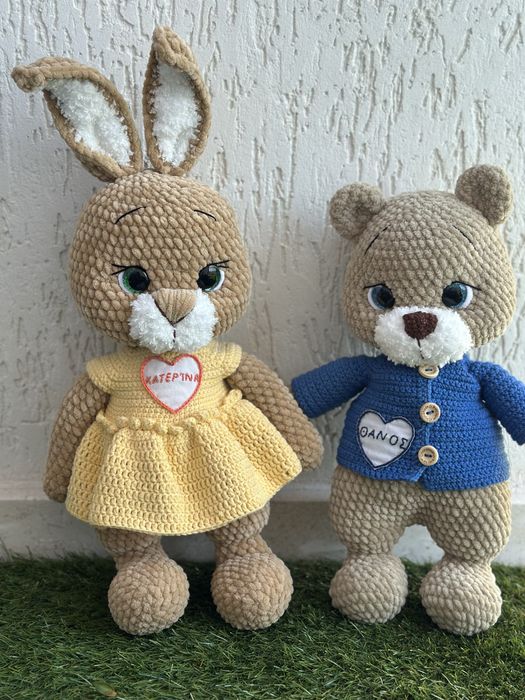 Ръчно плетени играчки – персонализиран подарък за дете