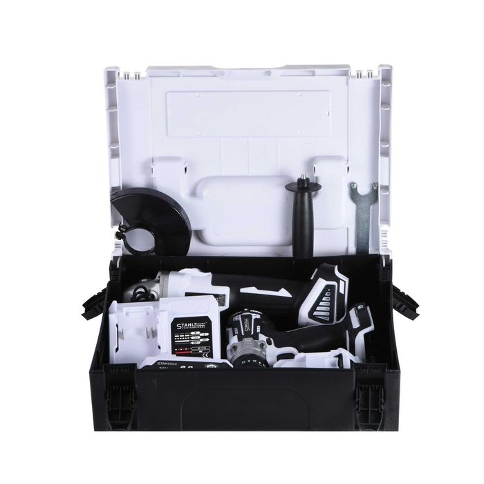 2в1 Акумулаторен Винтоверт  и Безчетков Ъглошлайф STAHLMAYER PRO 36V