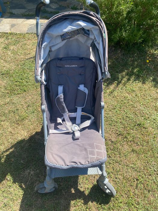 Бебешка количка-чадър Maclaren Techno, сива