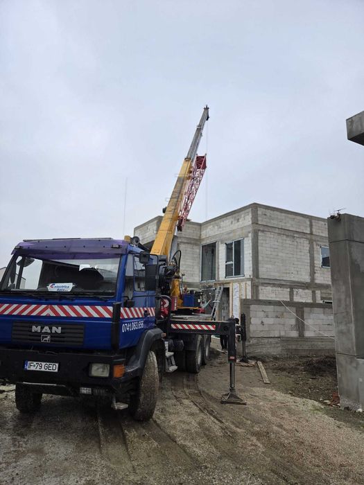 Inchiriere macara automacara hidrom 18 tone