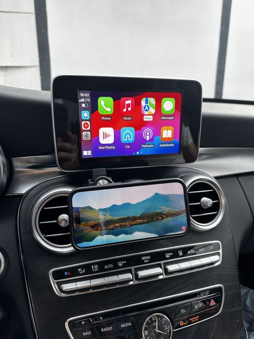 Apple Carplay & Android Auto Mercedes GLC x253 & C Class w205
