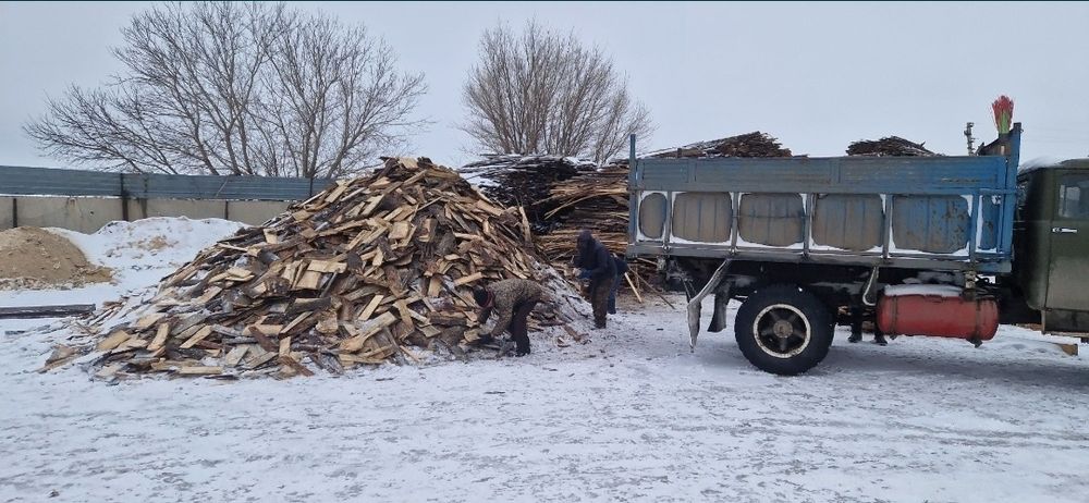 Дрова Сухие Пиленный горбыль