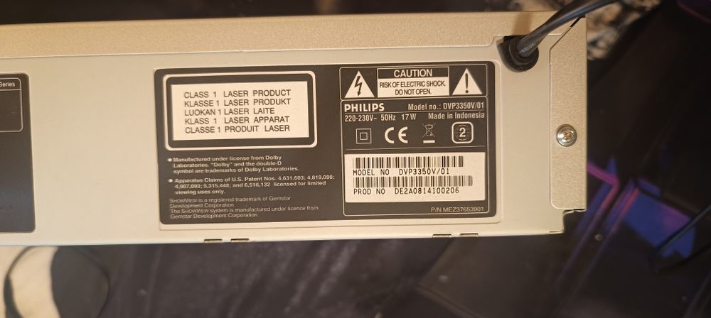 VHS philips cu DVD
