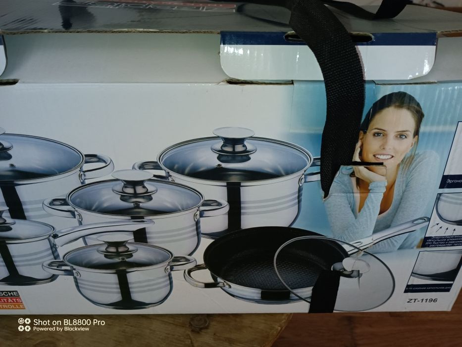 Новый набор посуды 12пр.