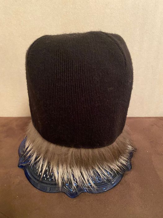 Шапка из чернобурки