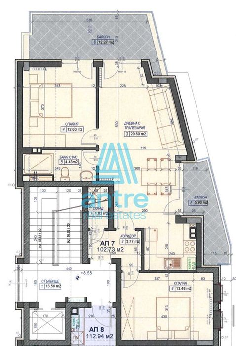 Продава се Тристаен апартамент в София, Павлово - 115 кв.м за 2435 €/кв.м - Снимка #6