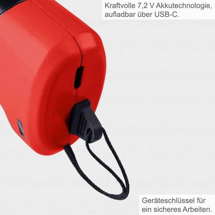 Акумулаторна ножица за трева и храсти 2 в 1 -Scheppach GHS