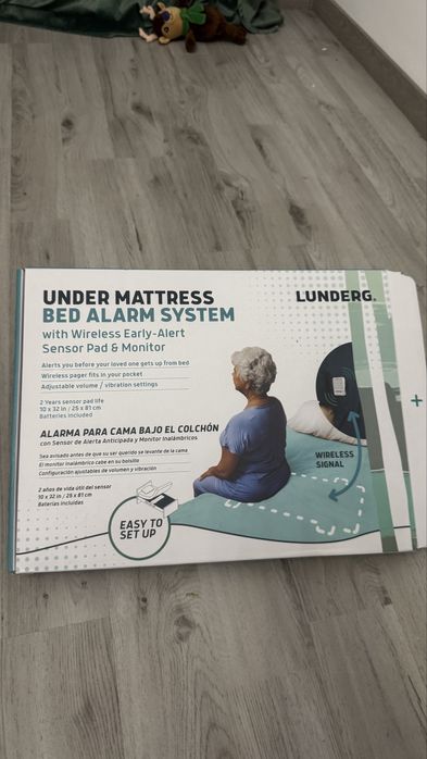 Sistem alarmă sub saltea – Lunderg | Wireless Early Alert