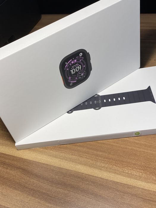 Apple Watch Ultra 3 49 mm, GPS+Cellular, Black Titanium, Sigilat, Cod produs: 6150
