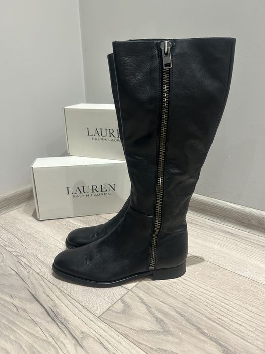 Дамски ботуши естествена кожа  39-40 номер