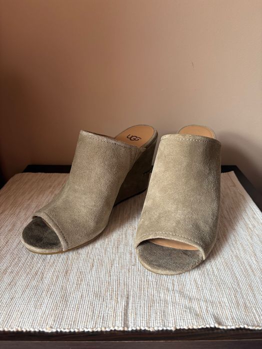 Нови UGG чехли с платформа