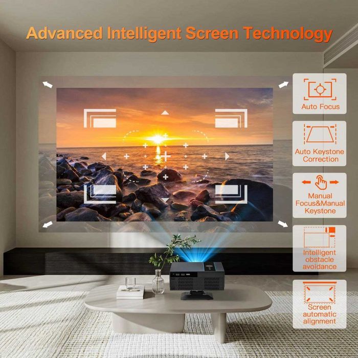 XNANO X6 — Проектор с Автофокусом 400 ANSI FullHD. Есть доставка