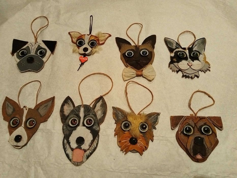 Декорация висящ орнамент куче Чихуахуа, Йоркширски териер, котки