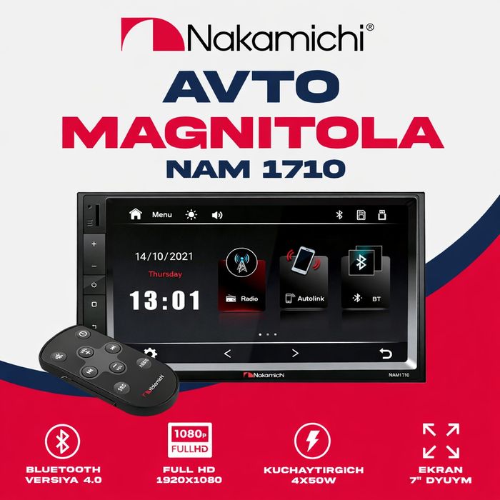 Magnitola NAKAMICHI (Nam 1710