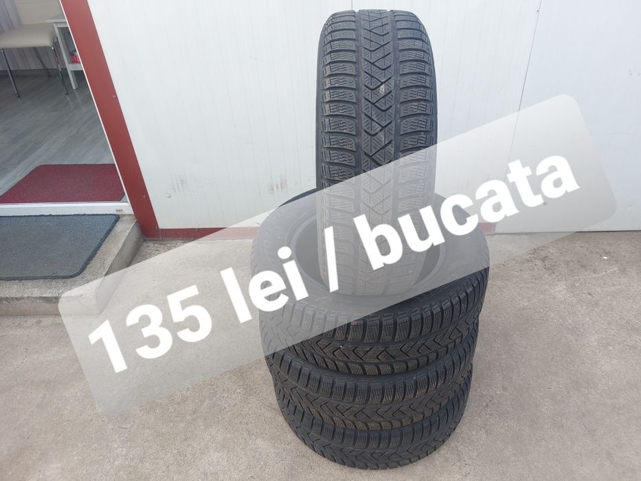 135 lei bucata! Set anvelope M+S/IARNA 215 60 16 Pirelli