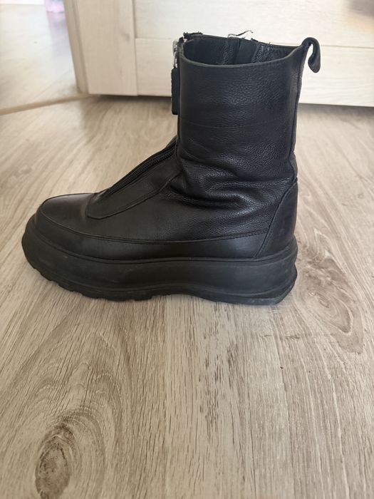 Ботинки зима кожа