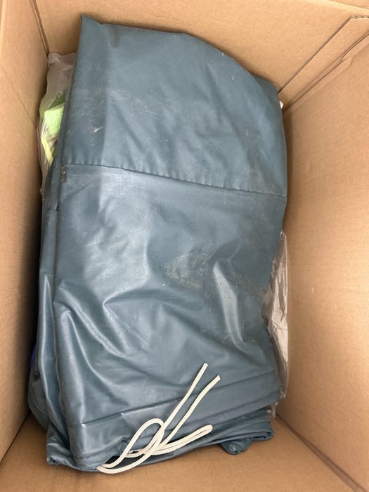 Надуваем басейн INTEX 305x76см