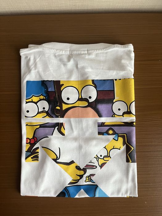 Off white Simpsons тениска