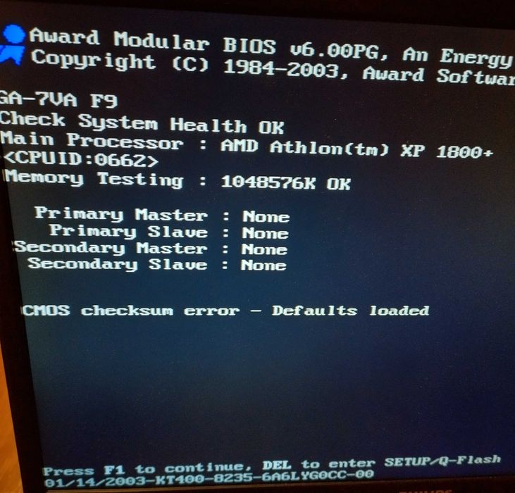 Procesor AMD Athlon XP 1800+, socket 462, testat