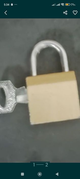 Замок ключом мини.