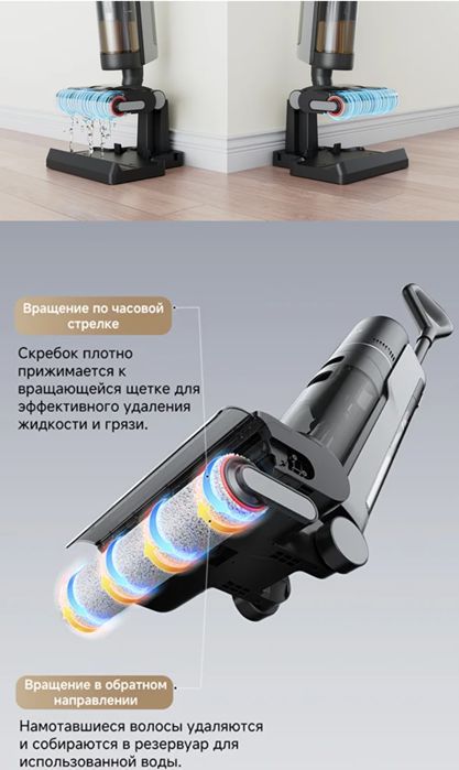 Беспроводной моющий пылесос 2 в 1 DREAMY G10 PRO