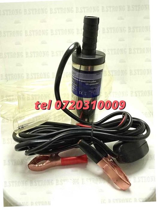 Pompa De Transfer Combustibil 12v Autoamorsare Motorina  Ulei