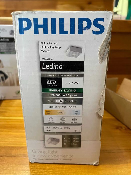 Philips Ledino - Димируемо LED осветление за таванен монтаж