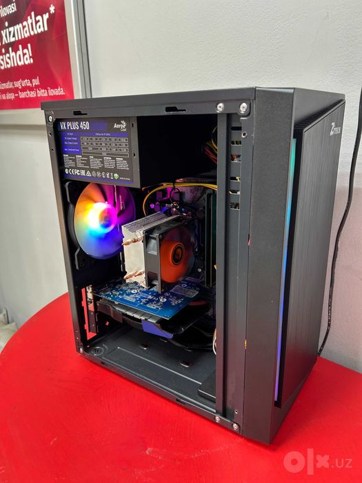 Core i5-8400T/8gb ddr4 / 128gb SSD / Ztec hRGB case кейс GT 730 Nvidea