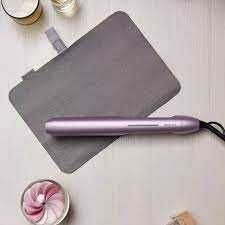 Преса за коса Philips BHS530, с йонизация, розов металик - НОВА !!