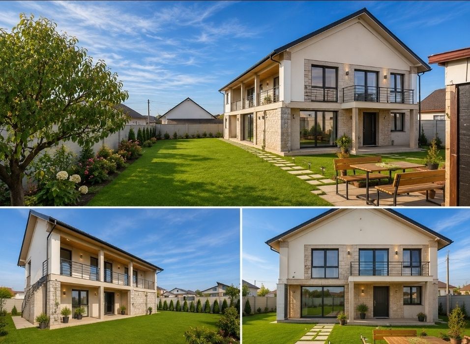Casă spatioasa 340mp D+P+E+M, teren 600mp