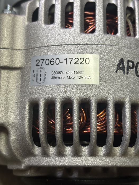 Генератор ланд крузер 80/100 4.2 TD