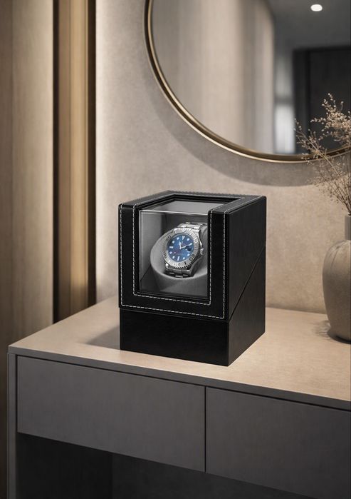 Watch Winder Box - Кутия за навиване на автоматични часовници ; самонавиващ се / автоматичен часовник
