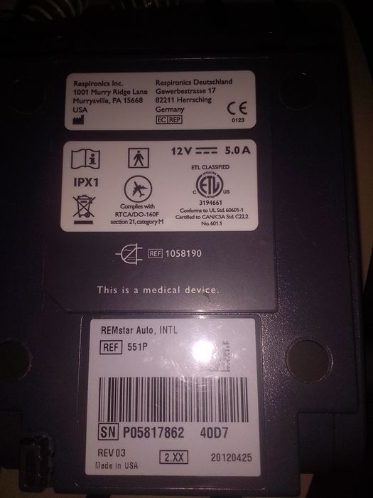 Vând resmed s9 auto set,aparat apneea, Philips