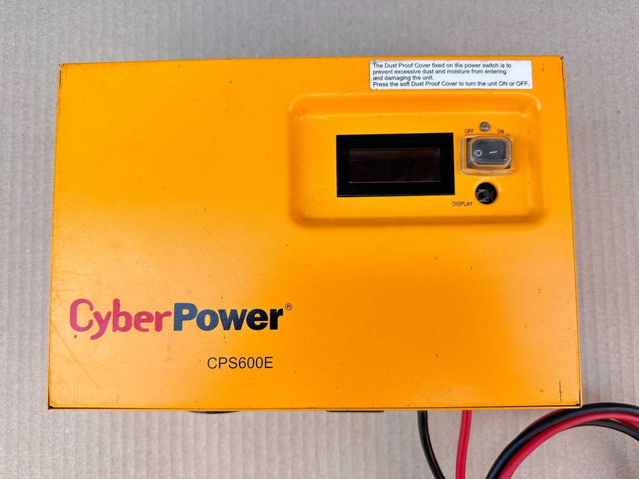Sursa UPS CyberPower CPS600E sinus pur pt acumulator extern 420W