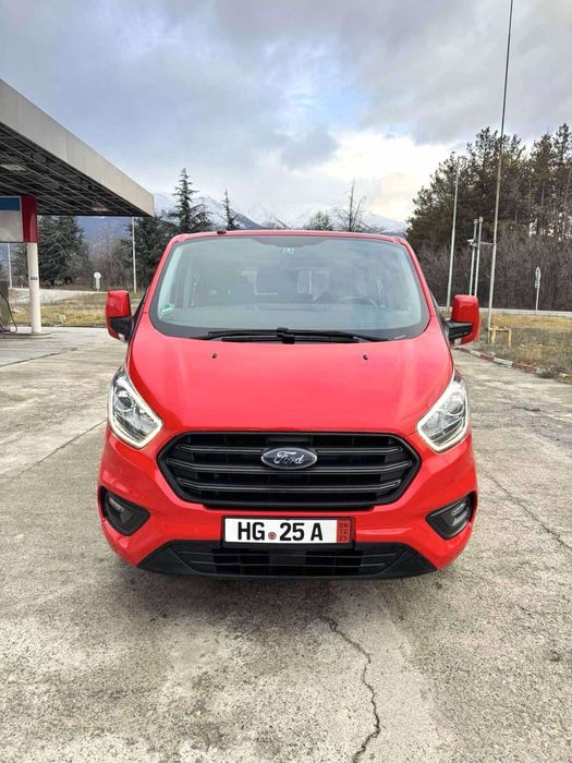 Ford Transit Custom 2.2 TDCi, 9 Места, Facelift, 2x Клима, EURO 6, LED