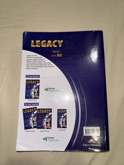 Legacy Level B2 part two