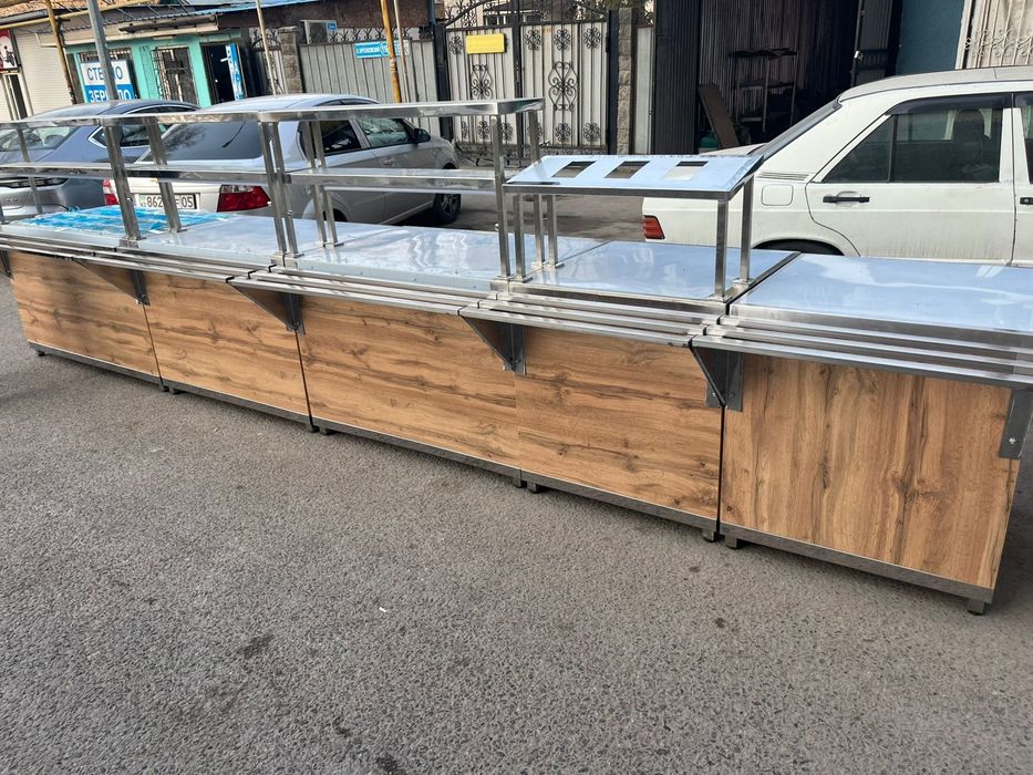 Линия раздача для столовых мармит