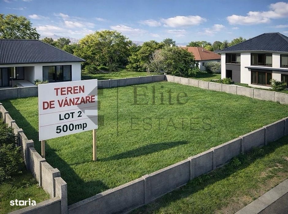 Teren 500 mp de vanzare in Iosia, Oradea