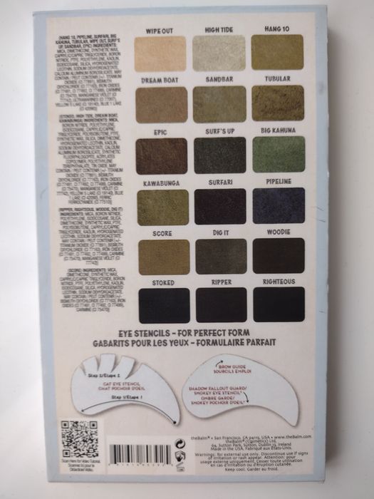 The Balm палитра сенки за очи и вежди