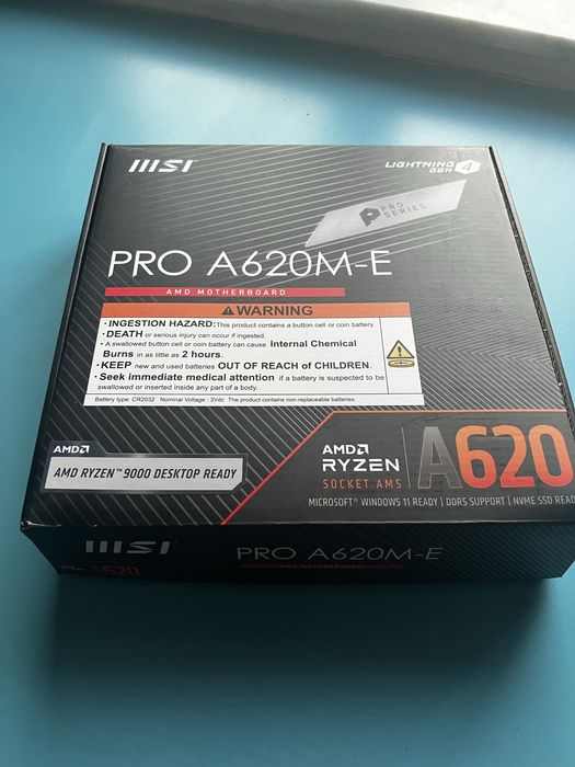Placa de baza msi A620M-E