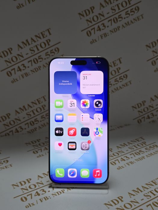 NDP Amanet Buzoieni nr.16 Margeanului Iphone 16 Pro Max (46685)